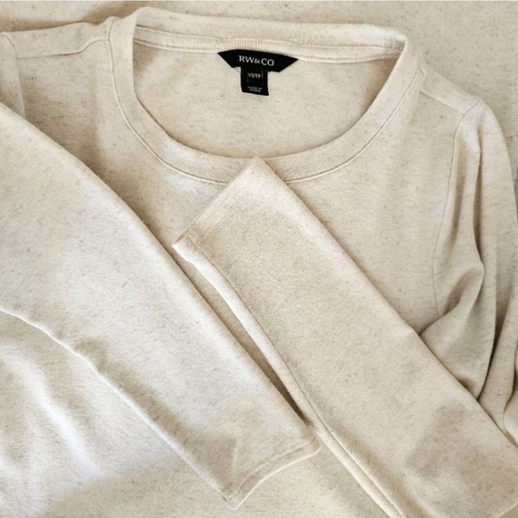 🇨🇦 RW&CO Loungewear Long Sleeve Knit Midi Dress - Picture 10 of 16